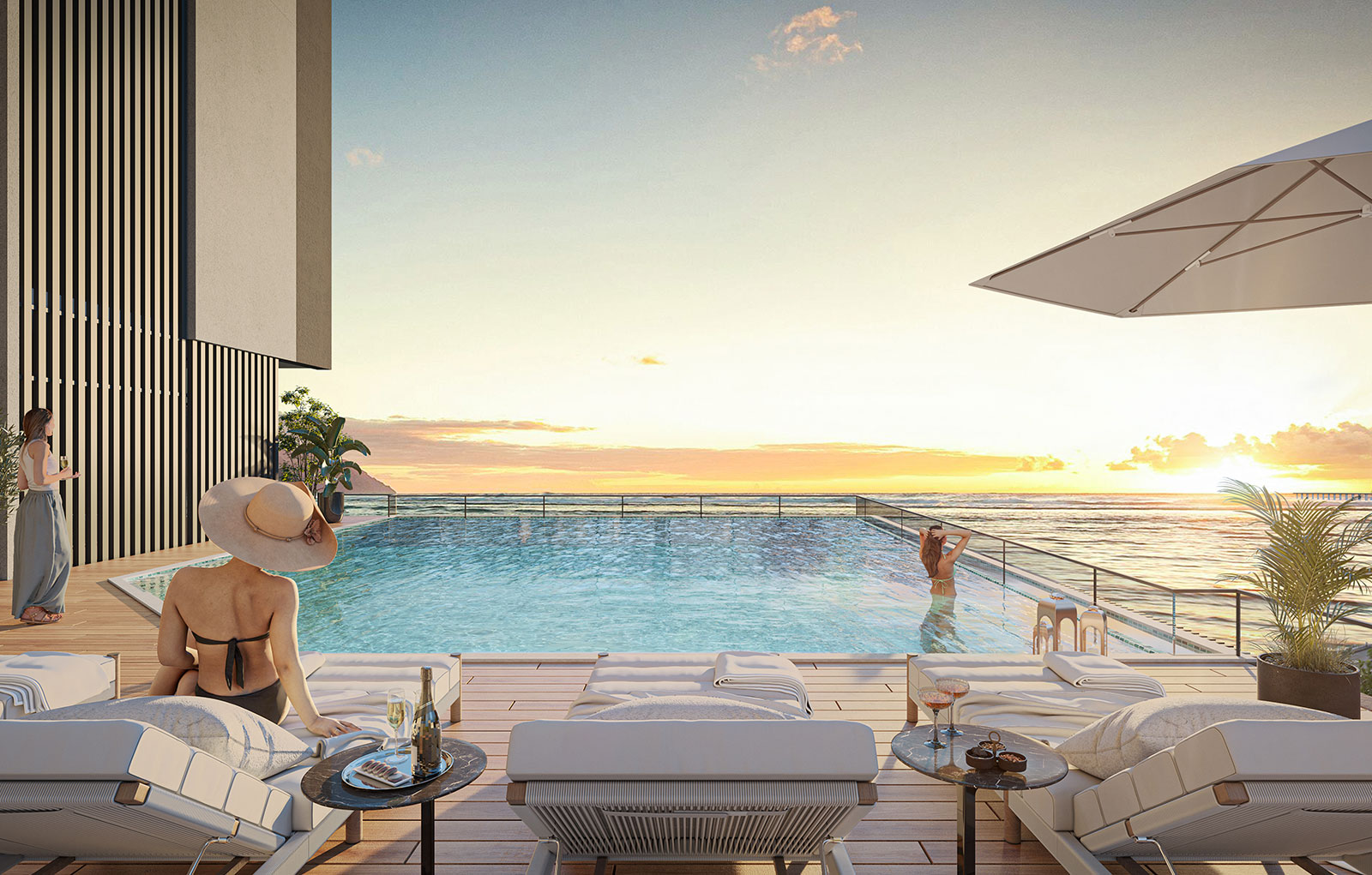 Swimming Pool - Flats in Worli Seaface