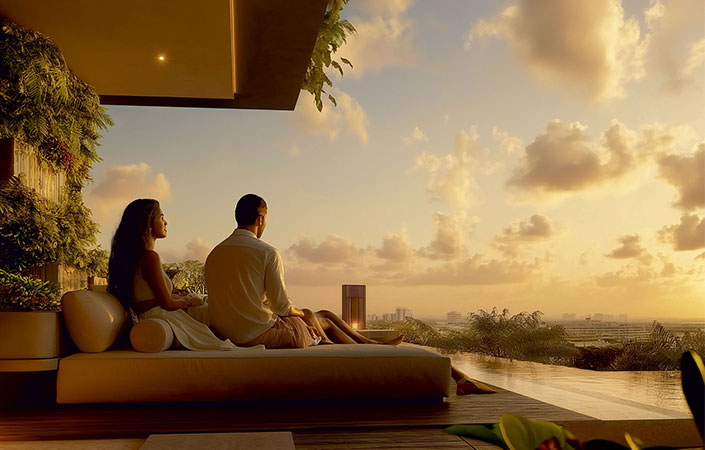 Sunset Deck - Luxury Flats in Worli Seaface