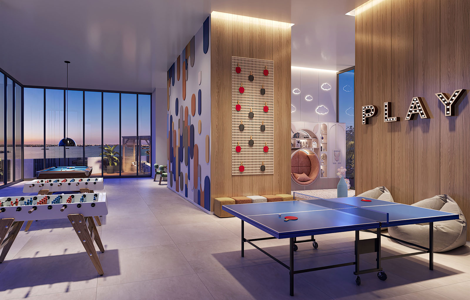 Indoor Games - 4 BHK in Worli Seaface