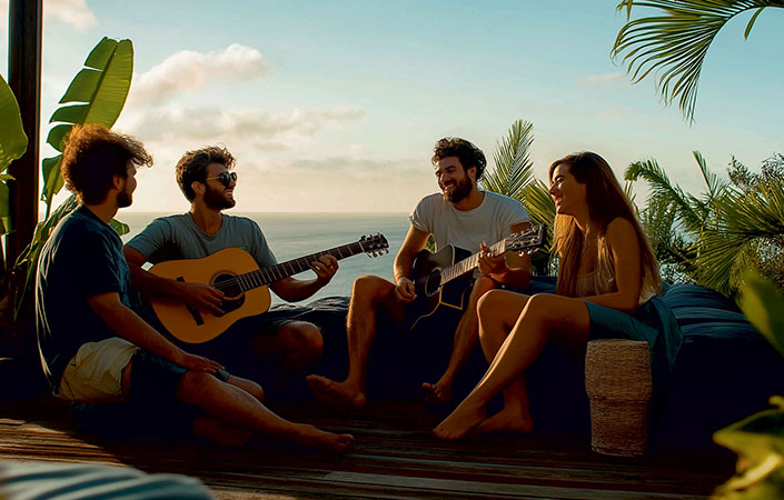 Singing Area - 3 BHK in Worli Seaface