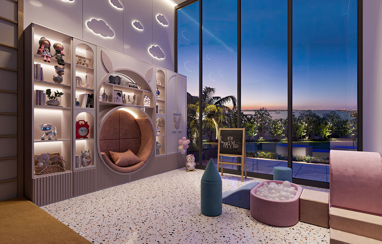 Toddler Play Area - Flats in Worli Seaface